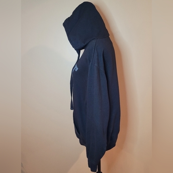 CAMPUS ONE SPIRIT WEAR NAIT Hoodie, Black with White Lettering, Size Medium - Picture 4 of 10